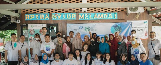World Ocean Day mangrove planting and coral rehabilitation on Kelapa Island