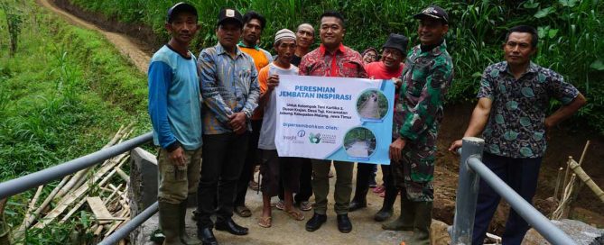 Inspirasi Bridge serving farmers in Taji Village, Malang