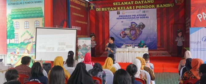 Financial literacy training at Pondok Bambu Detention Centre