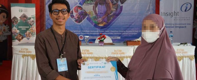 Entrepreneurship Management Training Prepares Pondok Bambu Residents for Productive Reintegration gallery image 3
