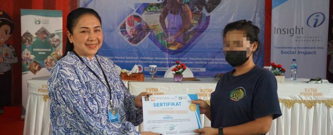 Entrepreneurship Management Training Prepares Pondok Bambu Residents for Productive Reintegration gallery image 2