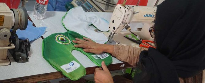 Doll-sewing entrepreneurship training for BKMM members in Bekasi