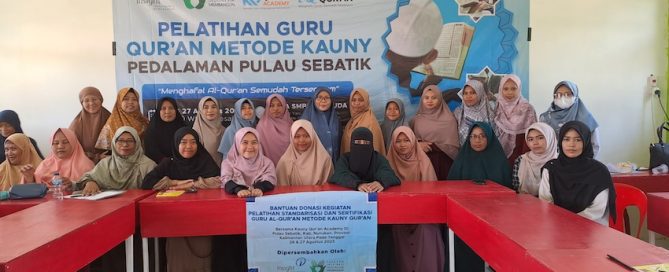 Quran teacher certification training at SMPIT Al-Huda on Sebatik Island