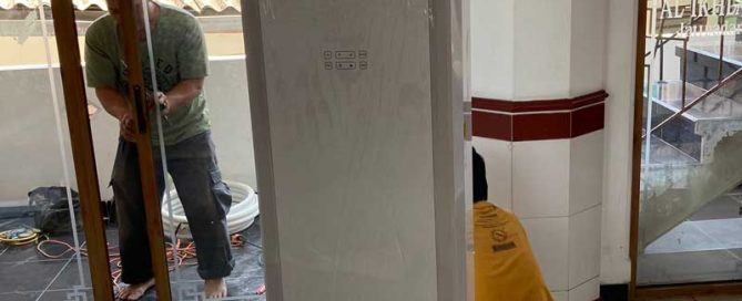 Air-conditioning assistance for Al-Ikhlash Mosque in South Jakarta