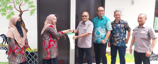 Inauguration of the rebuilt Tunas Karya Kindergarten in Cianjur