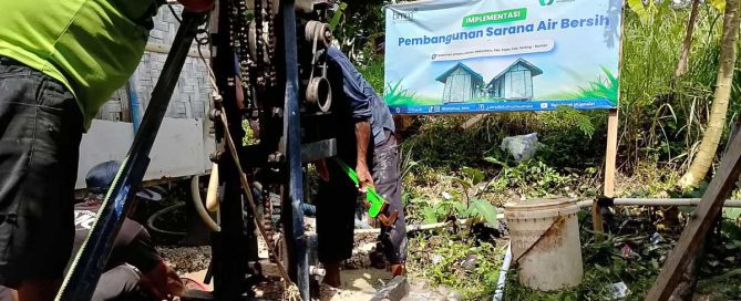 Clean-water well and sanitation facilities at Pondok Pesantren Miftahul Ibtida