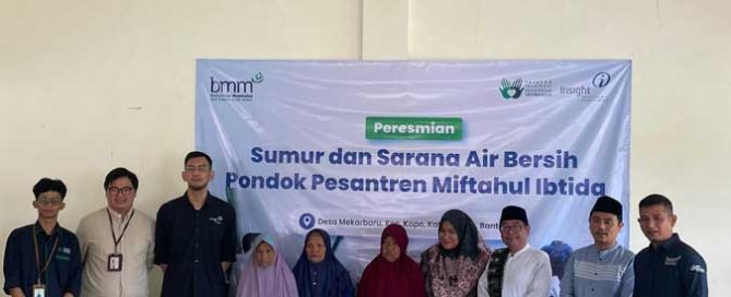 Clean-Water Well Supports Miftahul Ibtida Boarding School in Banten — gallery image 3