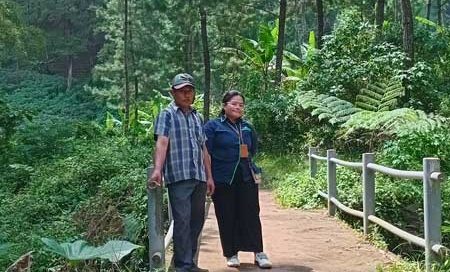 The Inspiration Bridge connecting Taji Village farmers with their fields
