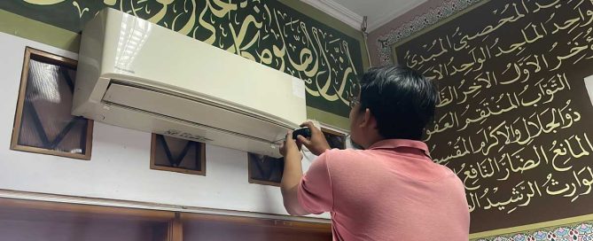AC Maintenance Support Improves Comfort at Darussalam Prayer Hall — gallery image 1