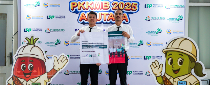 Inspiration Scholarship recipients at LPP Polytechnic Yogyakarta
