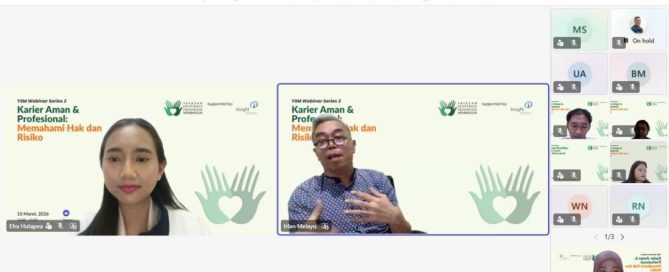 Participants attend YIIM Webinar Series 2 on workplace rights and legal risks