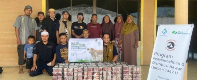 Qurban Inspirasi food-access and social-solidarity support in Bekasi