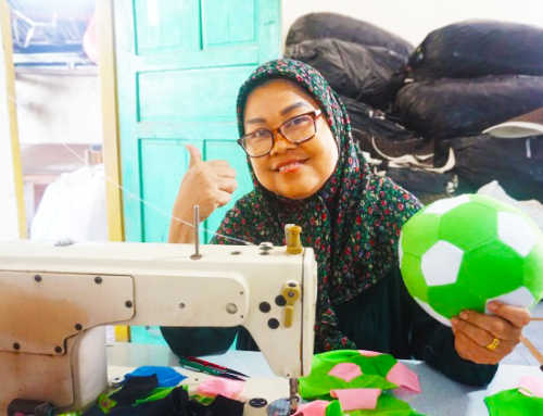From Training to Income: Samih Sews a New Path Forward