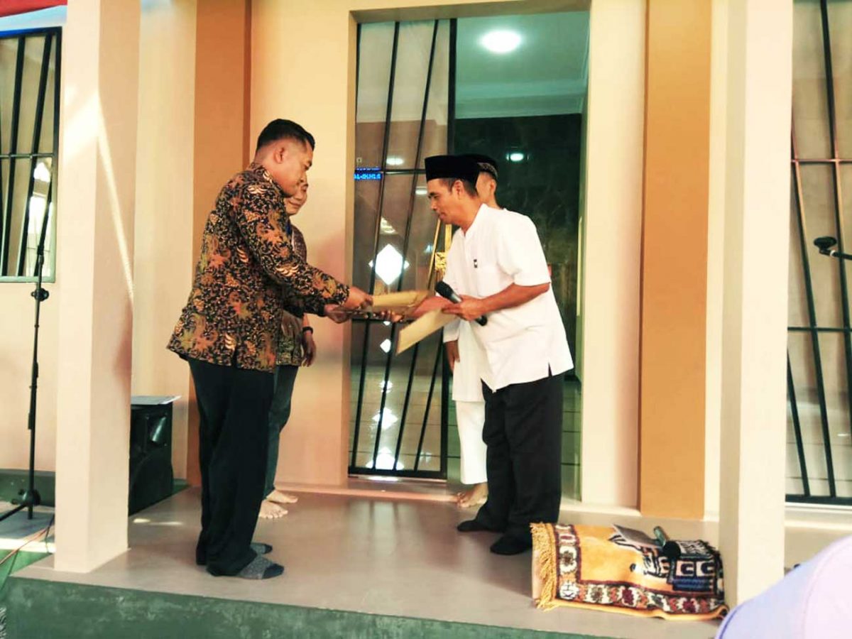 Renovasi Total Masjid AL-IKHLAS di Dusun Sukasenang Ciamis, Tanggal 12 Oktober 2019