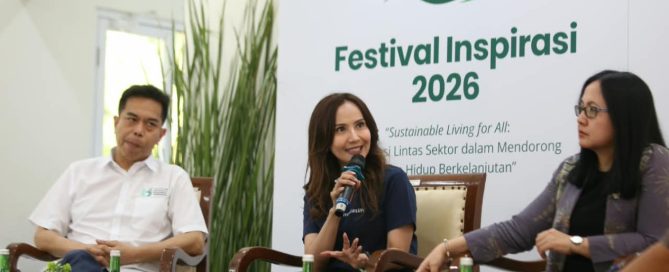 Panel discussion on sustainable living at Festival Inspirasi 2026