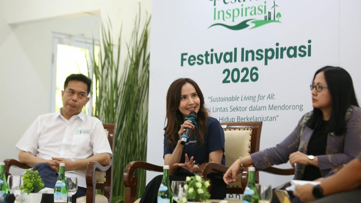 Panel discussion on sustainable living at Festival Inspirasi 2026