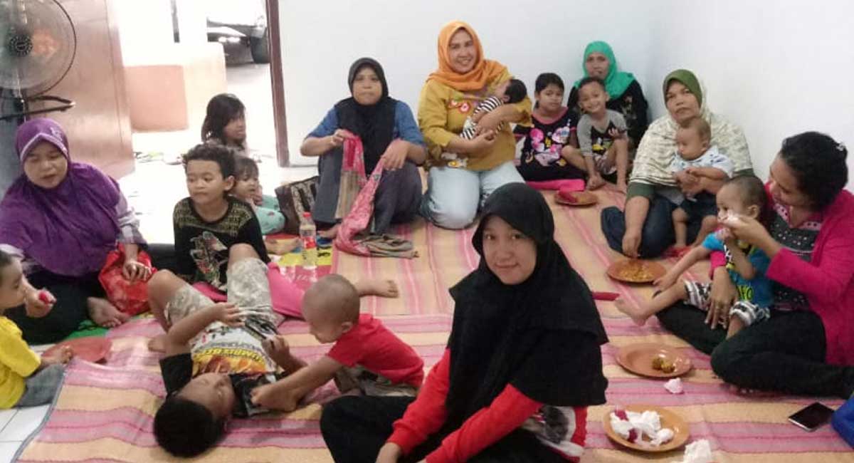 Pelaksanaan Pos Gizi Tahap I di Gandaria Utara II Pulihkan Gizi dan Berat Badan Balita