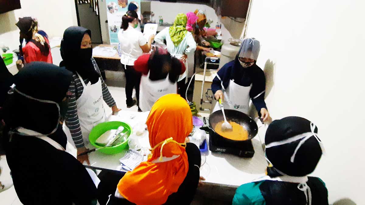 Pelatihan Memasak (Baking Class) Makanan Kemasan Siap Saji
