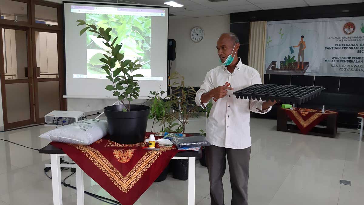 YIIM, LPSK, dan LAZISMU Selenggarakan Pelatihan Pertanian Produktif untuk Saksi dan Korban Terlindung di Yogyakarta