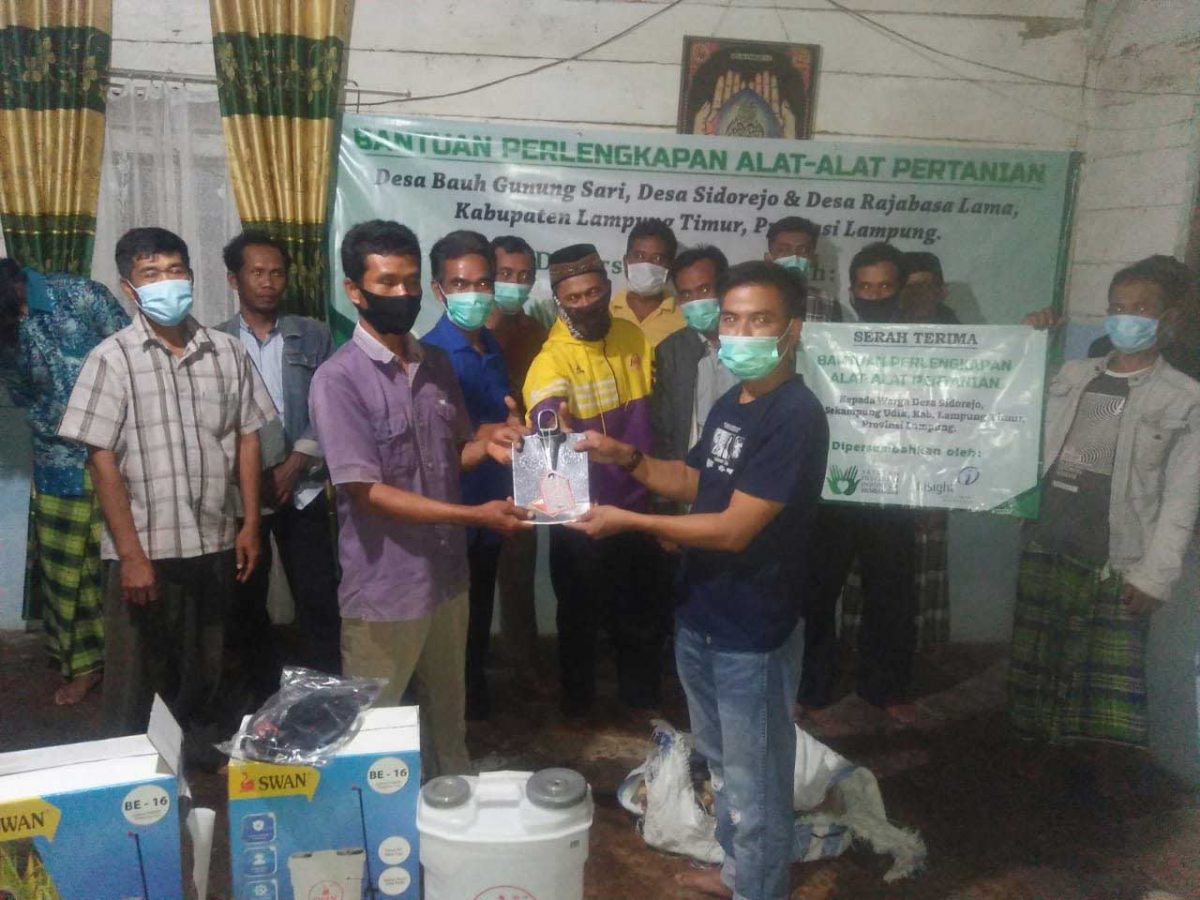 Dokumentasi Penyaluran Bantuan Pertanian Lampung Timur