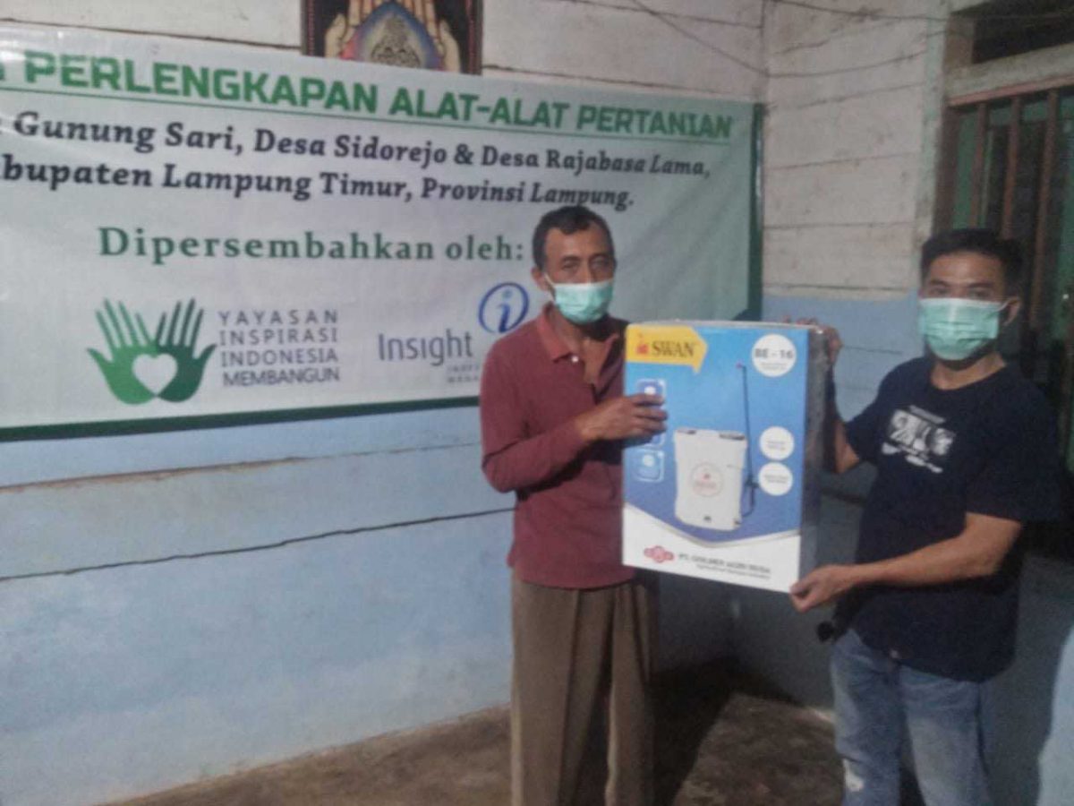 Dokumentasi Penyaluran Bantuan Pertanian Lampung Timur