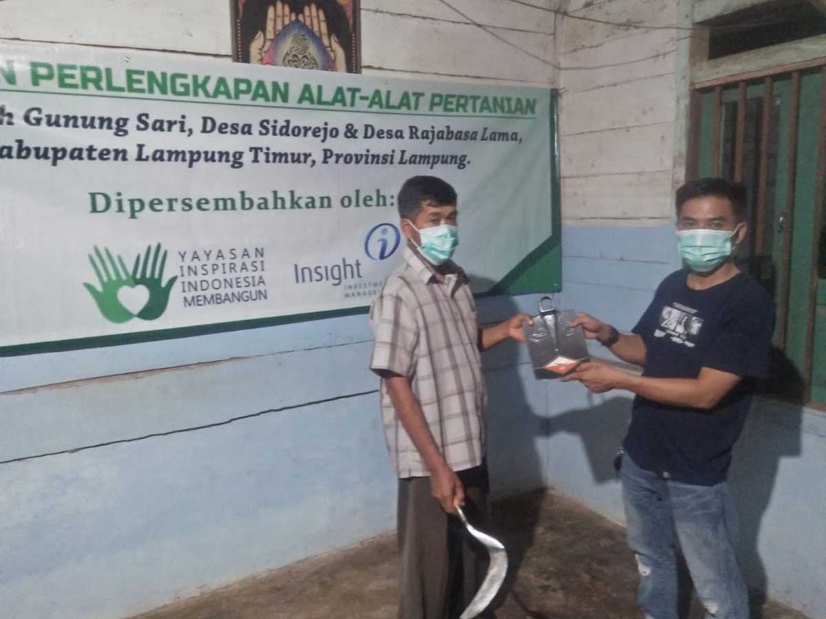 Dokumentasi Penyaluran Bantuan Pertanian Lampung Timur