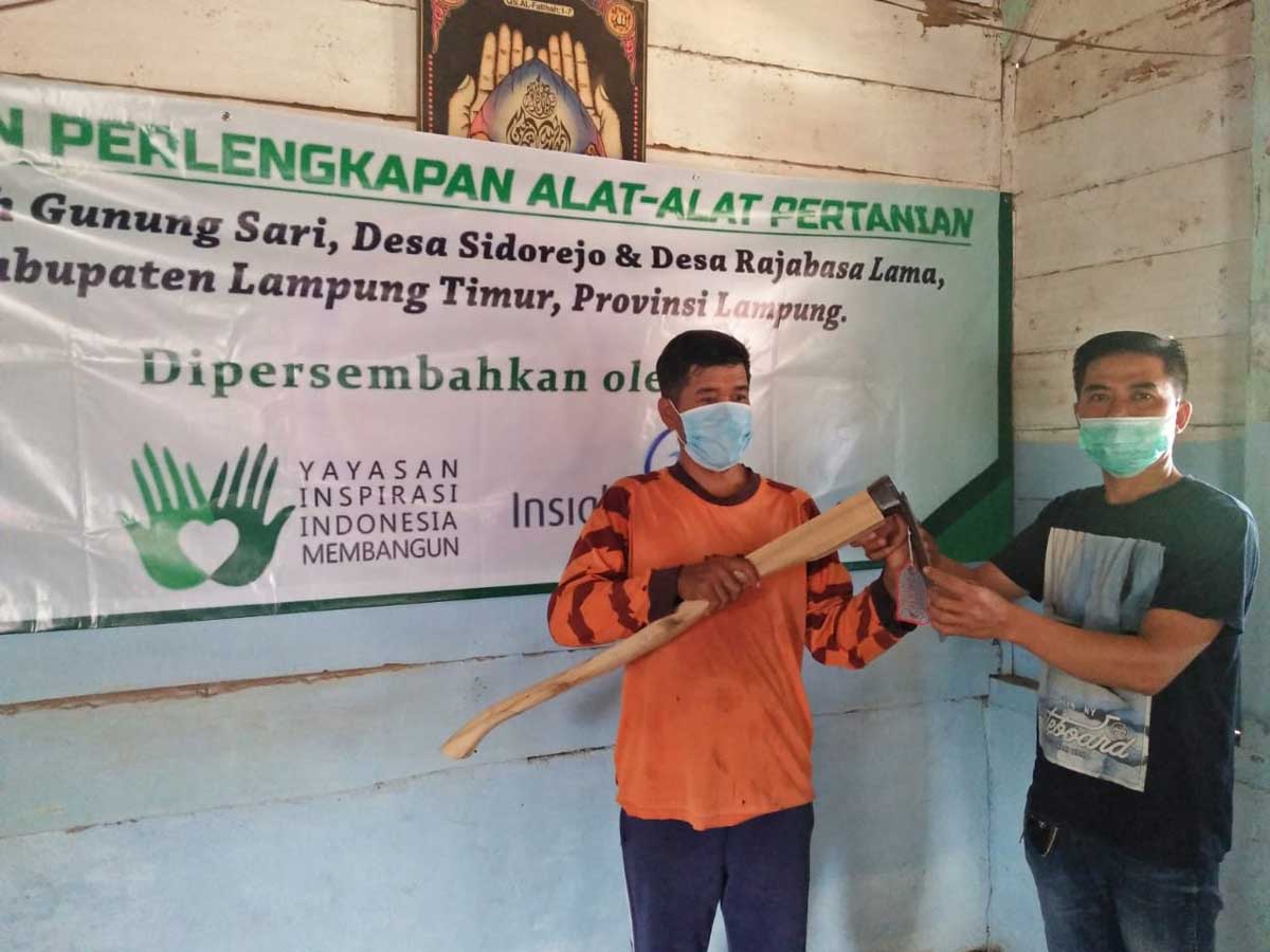Dokumentasi Penyaluran Bantuan Pertanian Lampung Timur