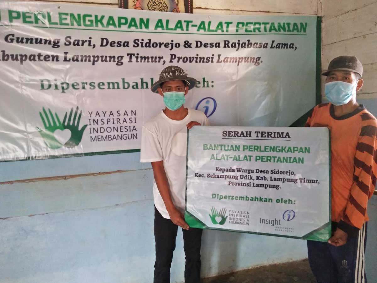 Dokumentasi Penyaluran Bantuan Pertanian Lampung Timur