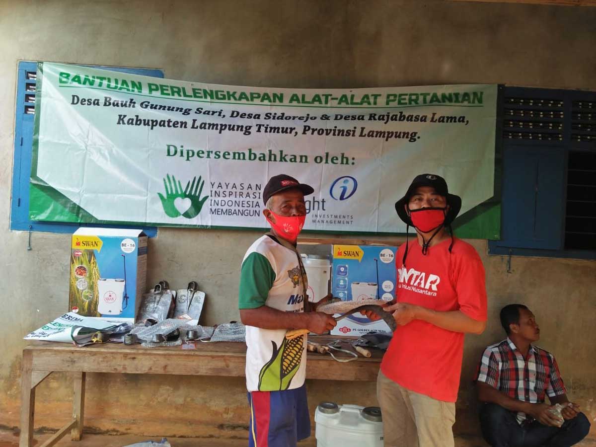 Dokumentasi Penyaluran Bantuan Pertanian Lampung Timur