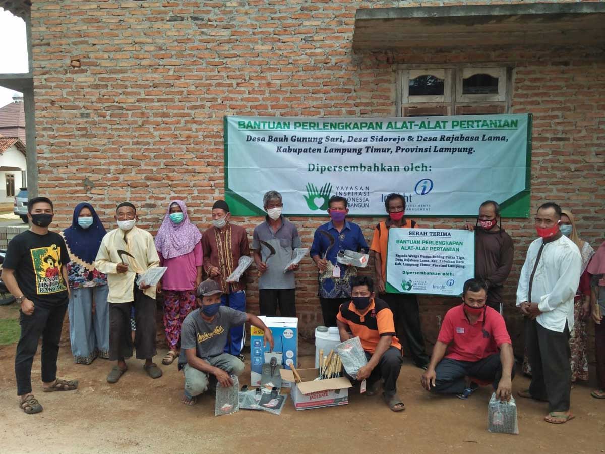 Dokumentasi Penyaluran Bantuan Pertanian Lampung Timur