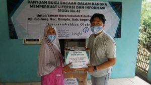 Dukung SDGs Nomor 4: Webinar Literasi dan Penyaluran Buku Bacaan untuk Sekolah Kita Rumpin Bogor
