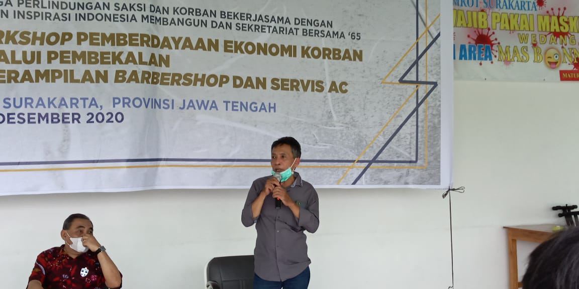 Pelatihan Kewirausahaan LPSK di Solo