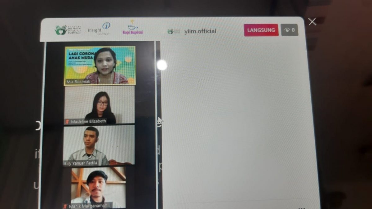 Narasumber Webinar Live Instagram YIIM