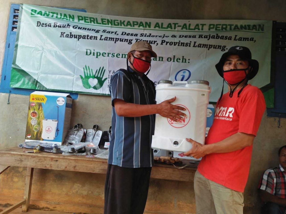 Dokumentasi Penyaluran Bantuan Pertanian Lampung Timur