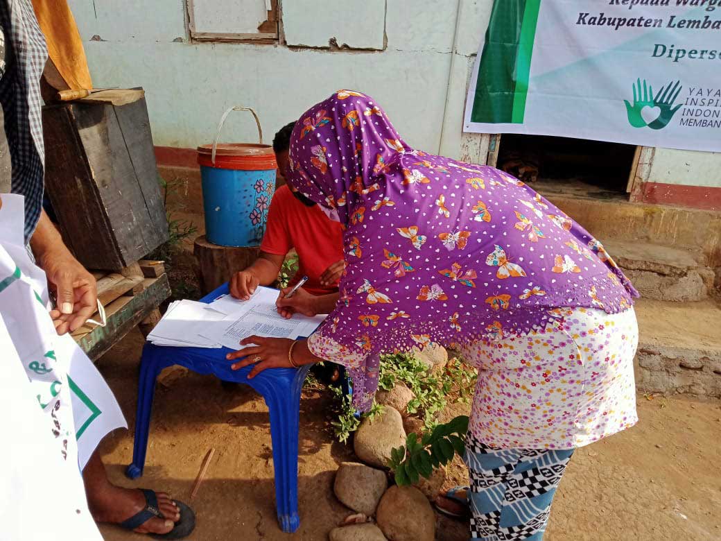 Bantuan Sembako dan Vitamin Lembata NTT
