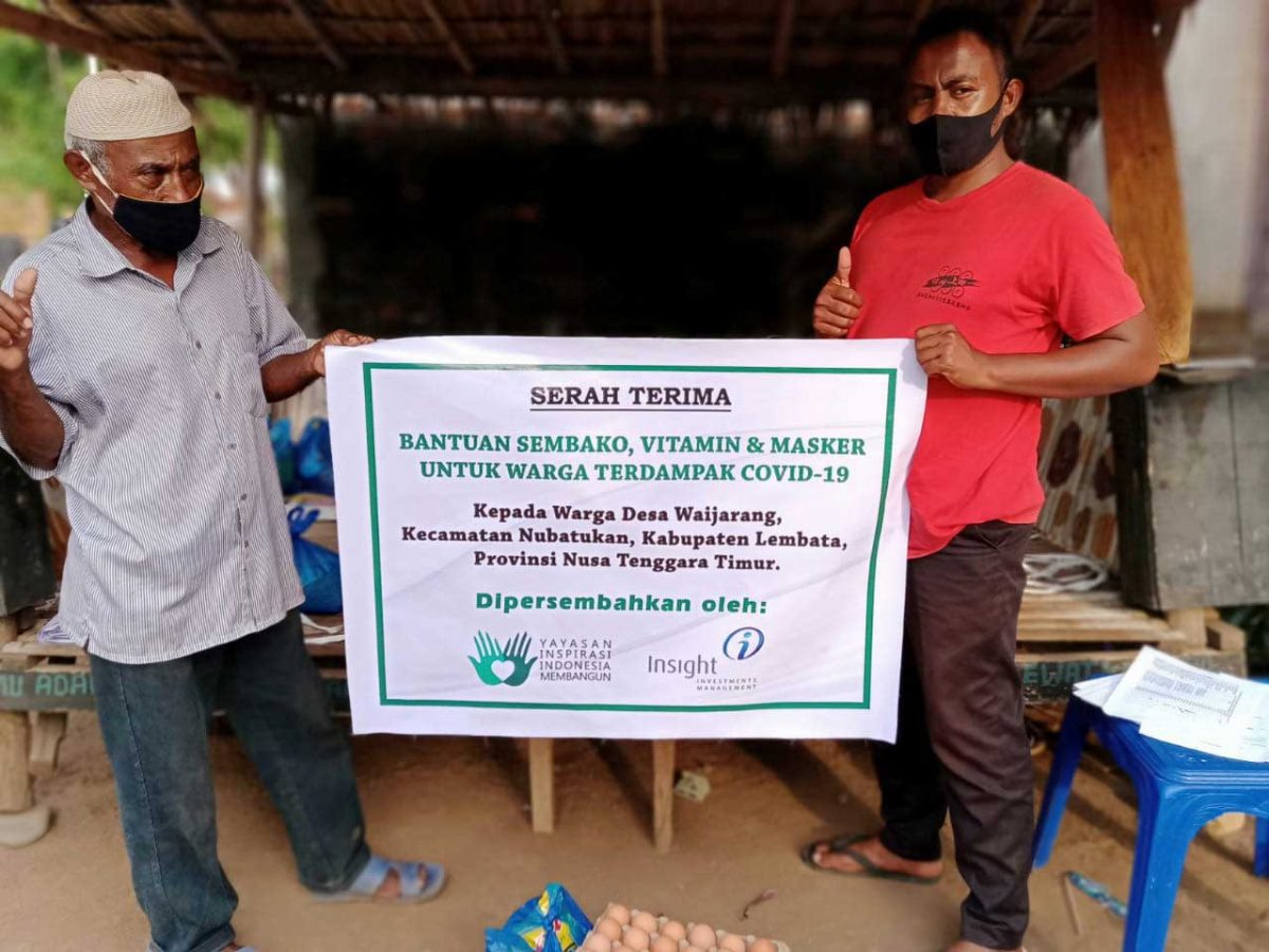 Bantuan Sembako dan Vitamin Lembata NTT