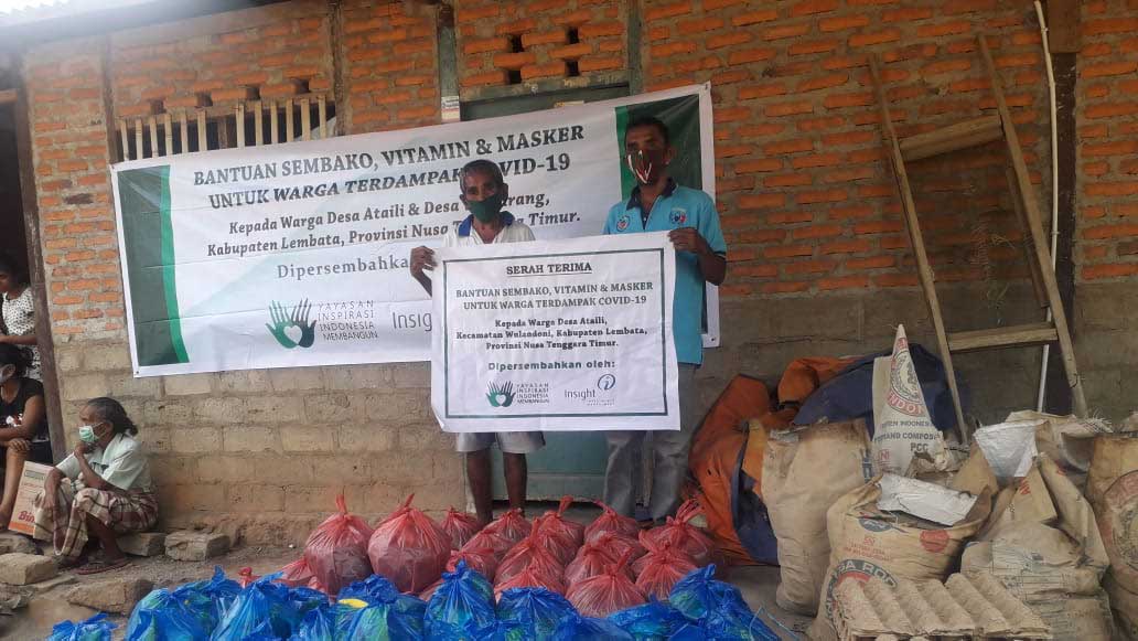 Bantuan Sembako dan Vitamin Lembata NTT